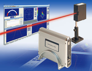 analizzatore di raggio laser a camera