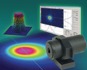 analizzatore di raggio laser a camera
