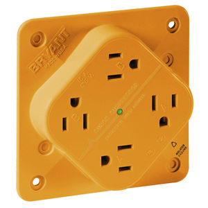presa elettrica a muro