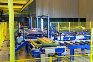 sistema di trasporto industriale