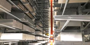 sistema di stoccaggio automatico orizzontale