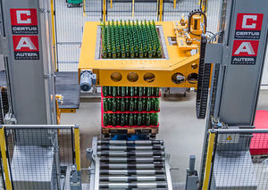 depallettizzatore per insufflazione