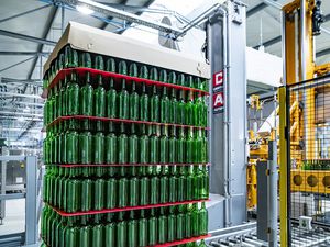 depallettizzatore per insufflazione