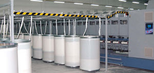 finitore frottatore per fibre chimiche