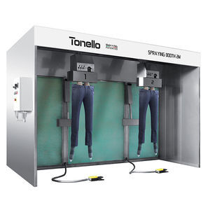 macchina di nobilitazione tessile per indumenti