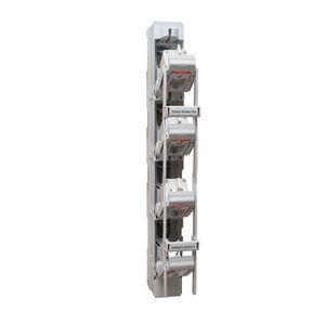 interruttore-sezionatore a fusibile / con fusibile NH / 4 poli / verticale