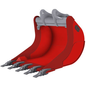 benna a denti standard / per escavatori / per pietra