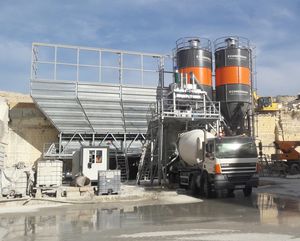 centrale di betonaggio stazionario