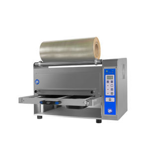 termosigillatrice di vaschette semiautomatica