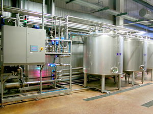 unità cleaning-in-place per l'industria agroalimentare