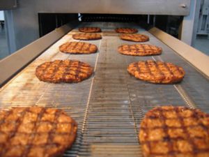 linea di frittura per snack