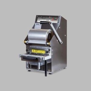 termosigillatrice di vaschette lineare