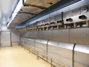camera di maturazione per carne