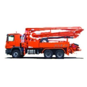 pompa autocarrata per calcestruzzo mobile