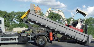 braccio di sollevamento a uncino per camion 1
