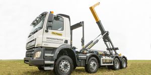 braccio di sollevamento a uncino per camion 1