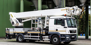 piattaforma telescopica montata su camion 1
