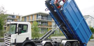 braccio di sollevamento a uncino per camion 1