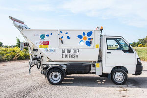 benna per camion a un asse
