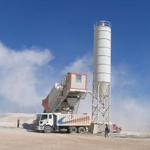 centrale di betonaggio mobile