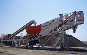 centrale di betonaggio mobile