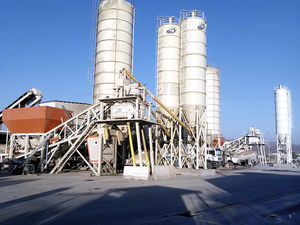 centrale di betonaggio mobile