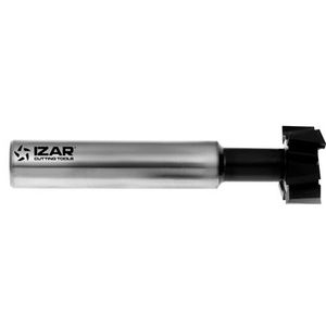 fresa a inserti / per scanalare / per scanalature a T / HSS-E