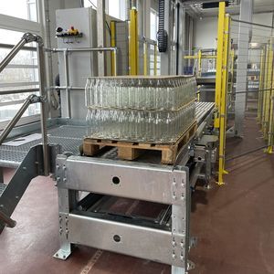 depallettizzatore per insufflazione