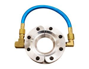 air wipe per abbattimento delle polveri