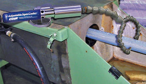 refrigeratore d'aria / ad uso industriale / regolabile / a tubo vortex