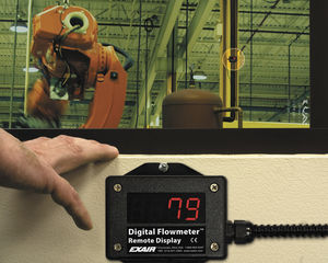 monitor di portata per aria / con display LED / a distanza