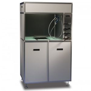 cabina di verniciatura aperta