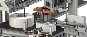 macchina per bobinaggio automatica
