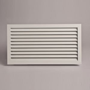 griglia di ventilazione in alluminio anodizzato