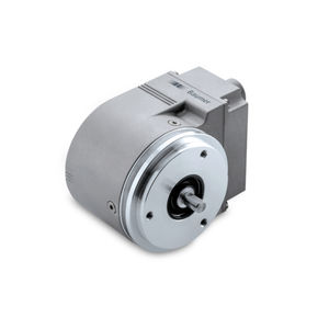 encoder rotativo con flangia sincronizzata