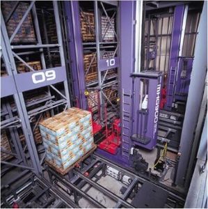 scaffalatura per magazzino di stoccaggio