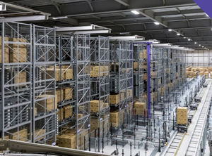 magazzino di stoccaggio automatico per oggetti lunghi