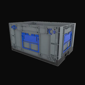 cassa-pallet in plastica