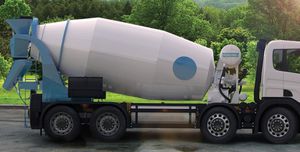 camion betoniera per calcestruzzo