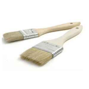 pennello con manico in legno
