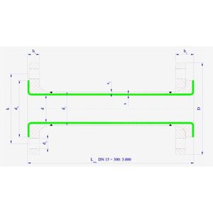 tubo rigido rivestito di PTFE