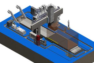 fresatrice CNC 3 assi