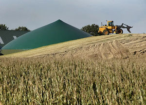 copertura per vasca di stoccaggio per biogas