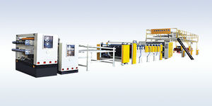linea di produzione di cartone