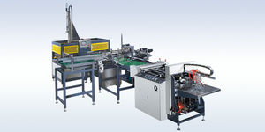 macchina di fabbricazione di scatole di cartone automatica