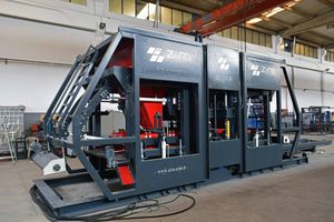 blocchiera per manufatti in calcestruzzo