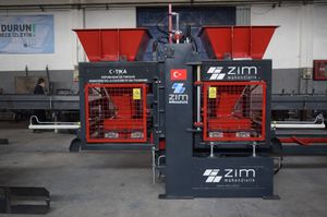blocchiera per manufatti in calcestruzzo