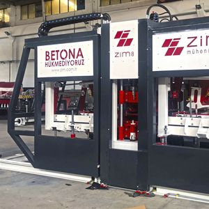 blocchiera per manufatti in calcestruzzo