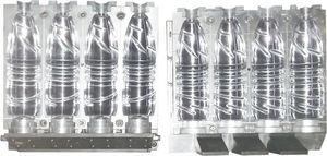 stampo di soffiaggio multi cavità