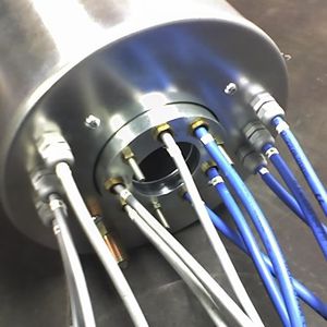 collettore rotante elettrico